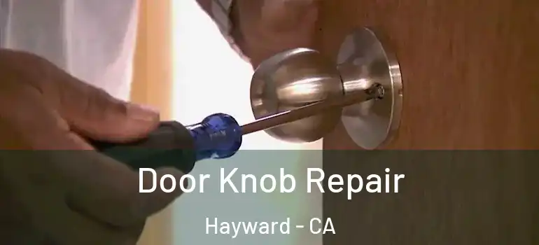  Door Knob Repair Hayward - CA