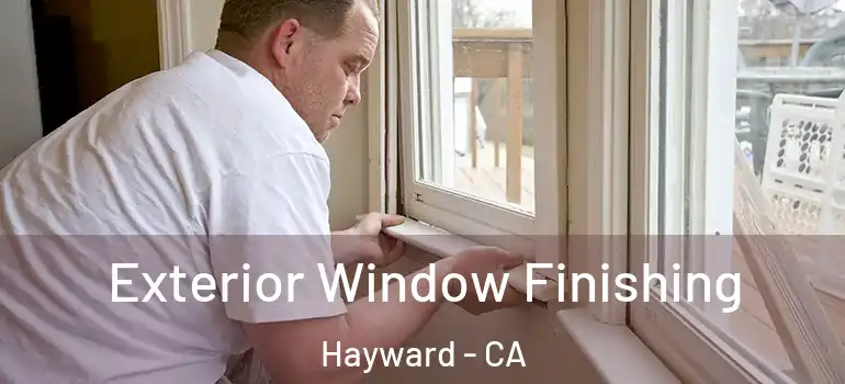  Exterior Window Finishing Hayward - CA