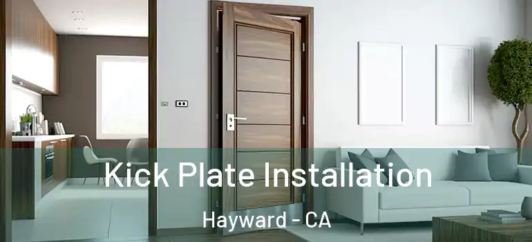  Kick Plate Installation Hayward - CA