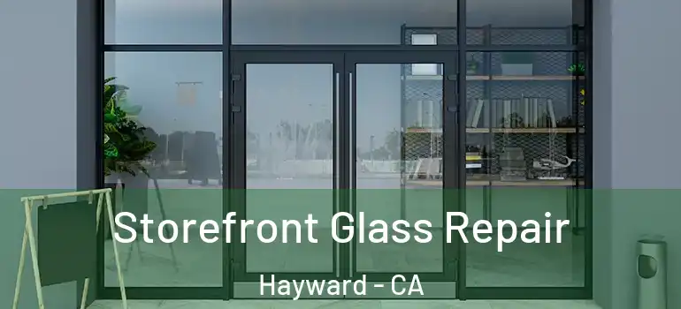  Storefront Glass Repair Hayward - CA